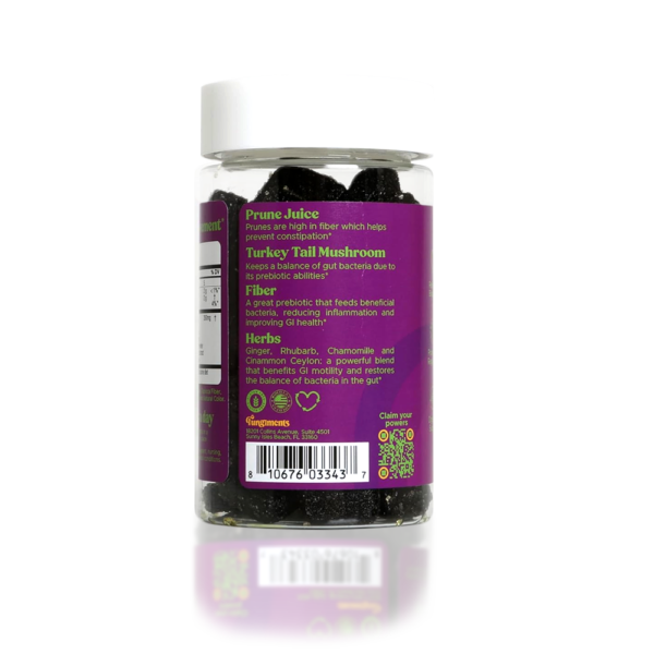 Fungiments Super Prune Facts Bottle